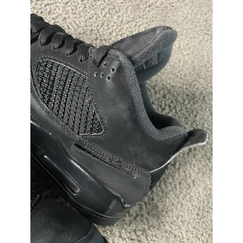 Size 10 - Air Jordan 4 Retro Black Cat (Preowned) Read Desc.